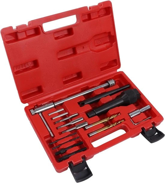 Strumento di rimozione punti accendigas - Kit di attrezzi per punti accendigas con chiave a ingranaggi e set di chiavi a stella (8 mm e 10 mm)