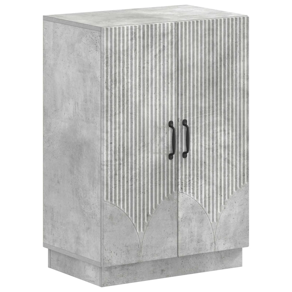 Mobile per scarpe HOORN 59,5 x 39,5 x 87 cm Grigio Cemento 897308