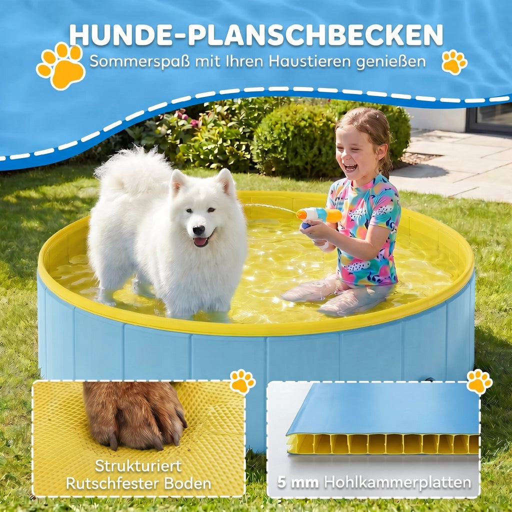 Vasca da bagno per cani ¨C Minimal ¨C 120x30 cm, antiscivolo, interno ed esterno