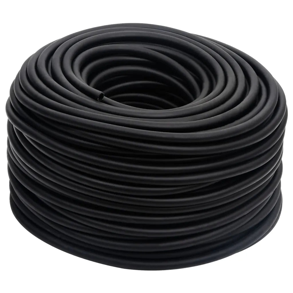 Tubo Aria Ibrido Nero 0,6" 50 m in Gomma e PVC 154498