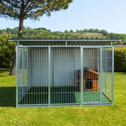 Box per cani coibentato con copertura zincatura a caldo da 300x200x altezza 180 cm