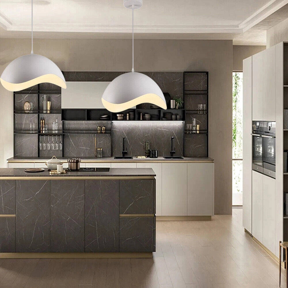 Trade Shop - Lampadario A Sospensione Contemporaneo E27 Lampada Pendente Cucina Isola Soggiorno A23 -
