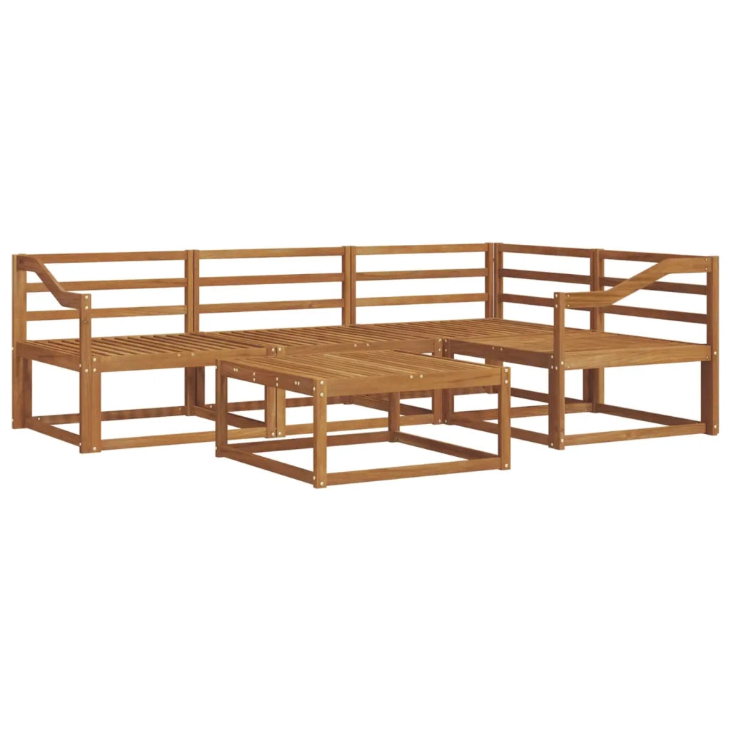 Set di divani da esterno 5 pcs Naturale 3367557
