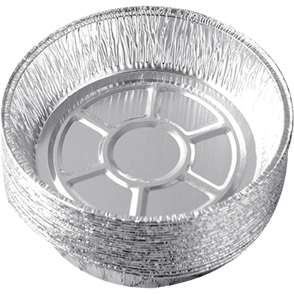 Trade Shop - Set 10pz Vassoio Contenitore Antiaderente Alluminio Per Friggitrice Aria Accessori Cucina -