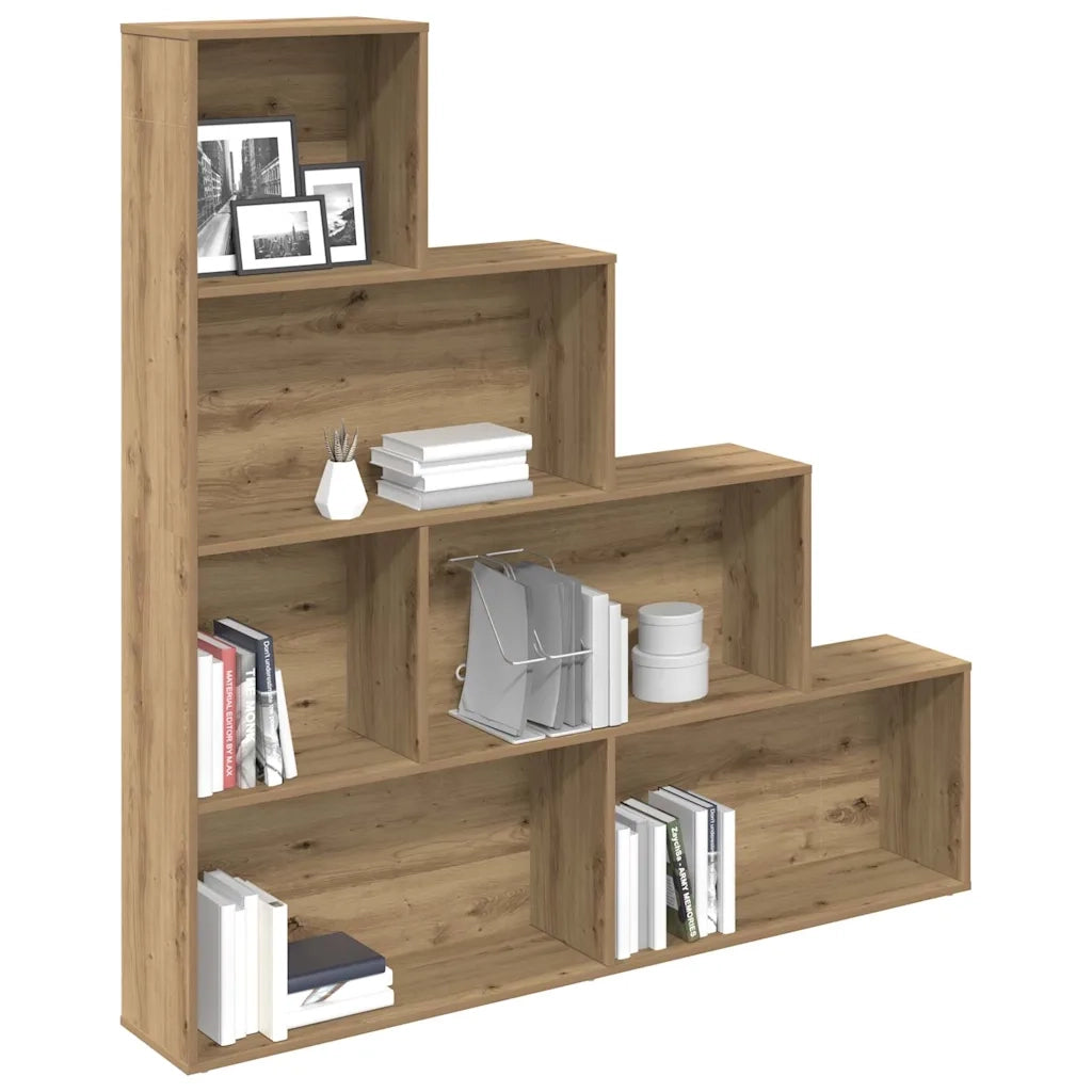 Libreria Rovere Artigianale 157x24x160 cm Legno Multistrato 855889