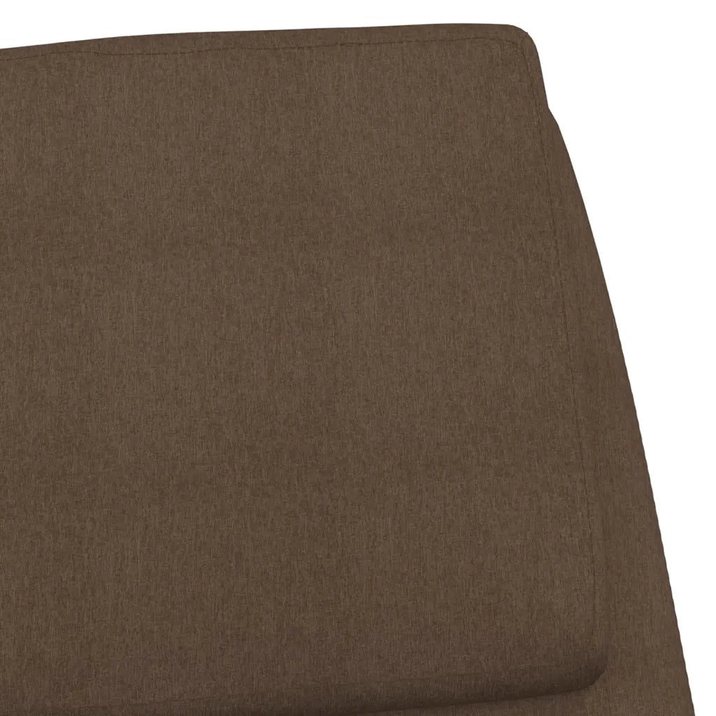 Poltrona Relax Marrone in Tessuto 341315