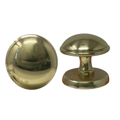 POMOLO X PORTONE GIADA  OTTONE ORO LUCIDO D.MM 70 BASE D.MM 70
