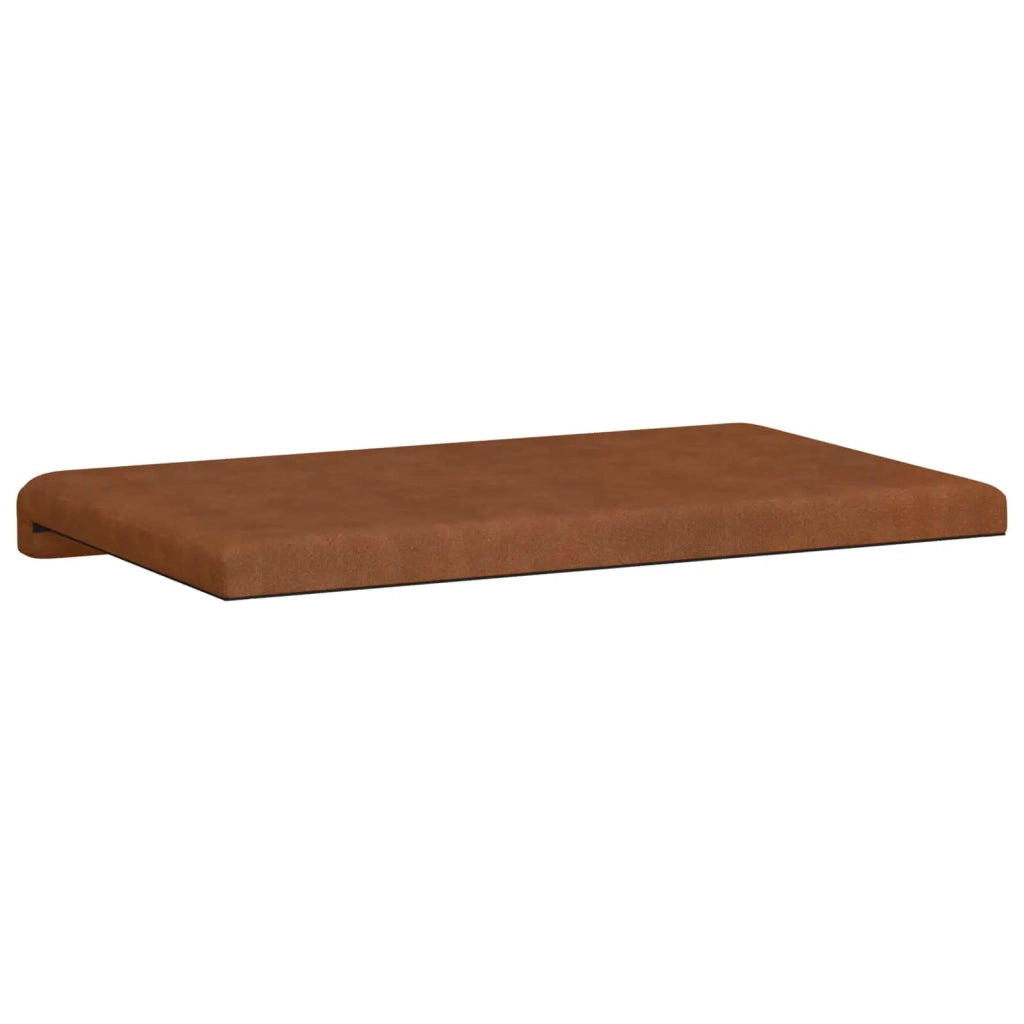 Cuscino per panchina Similpelle Marrone Profondità 35 cm 42043199