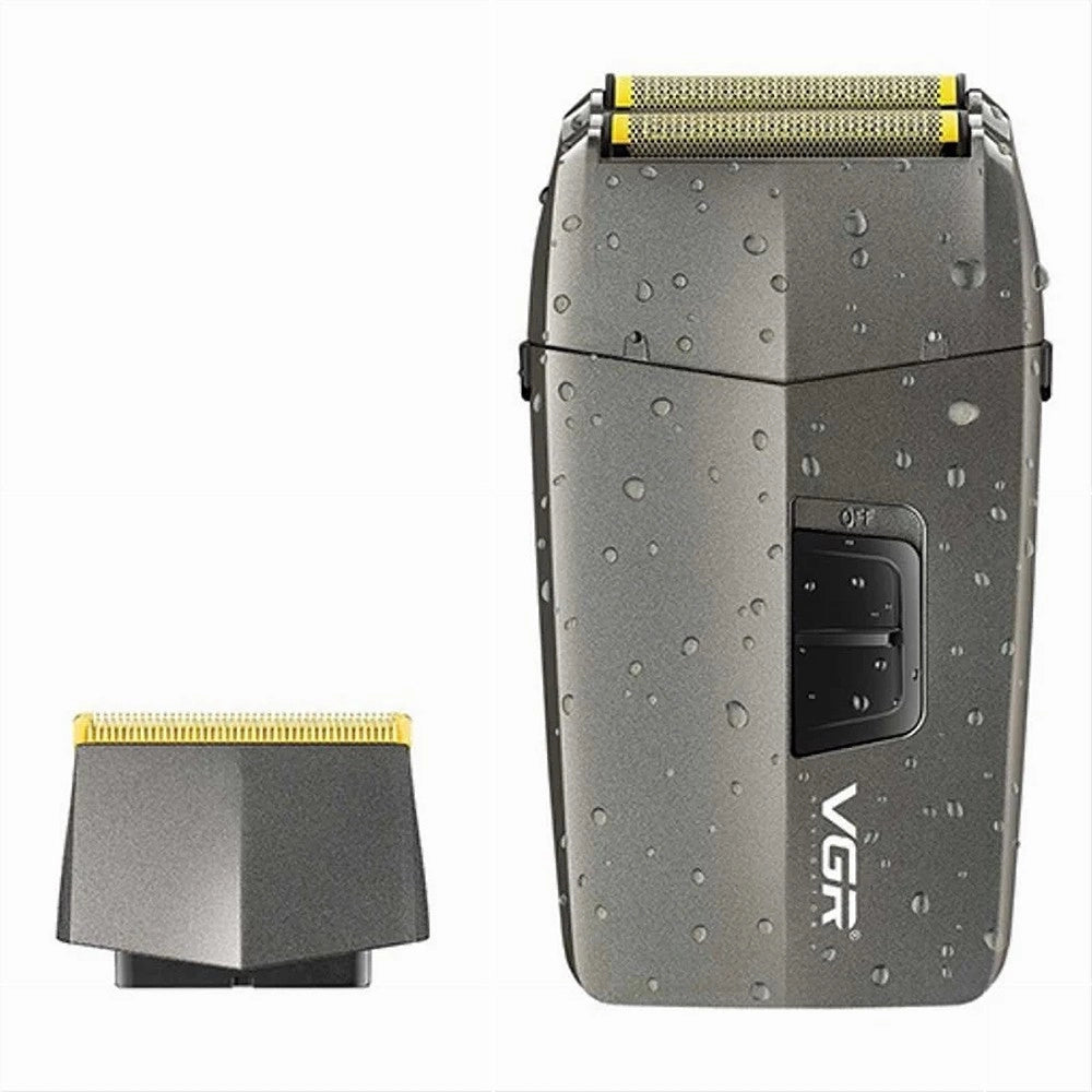 Trade Shop - Rasoio 2in1 Tagliacapelli A Batteria Ricaricabile Senza Fili Per Barba Usb V-086 -