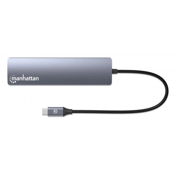 Docking Station USB-C PD 7-in-1 4K Hub Multiporta
