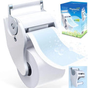 Sostegno per il water per il bagno con funzione di idratazione | alternativa ecocompatibile alle assorbenti umidificati | pulizia e cura delicata con balsamo naturale | per tutta la famiglia