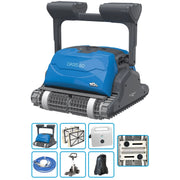 Robot Piscina Dolphin Oasis 60 Premium Con Spazzole Combinate, Trasformatore Digitale Iot, Terza Spazzola Attiva Centrale, Carrello E Copertura Protet