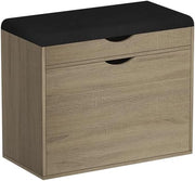 Vicco Panca scarpiera da ingresso Schufy, Sonoma, 60 x 51 cm con 2 scomparti
