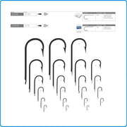 Mustad ami da pesca 2315dt n°14 confezione da 100 pezzi per palamito