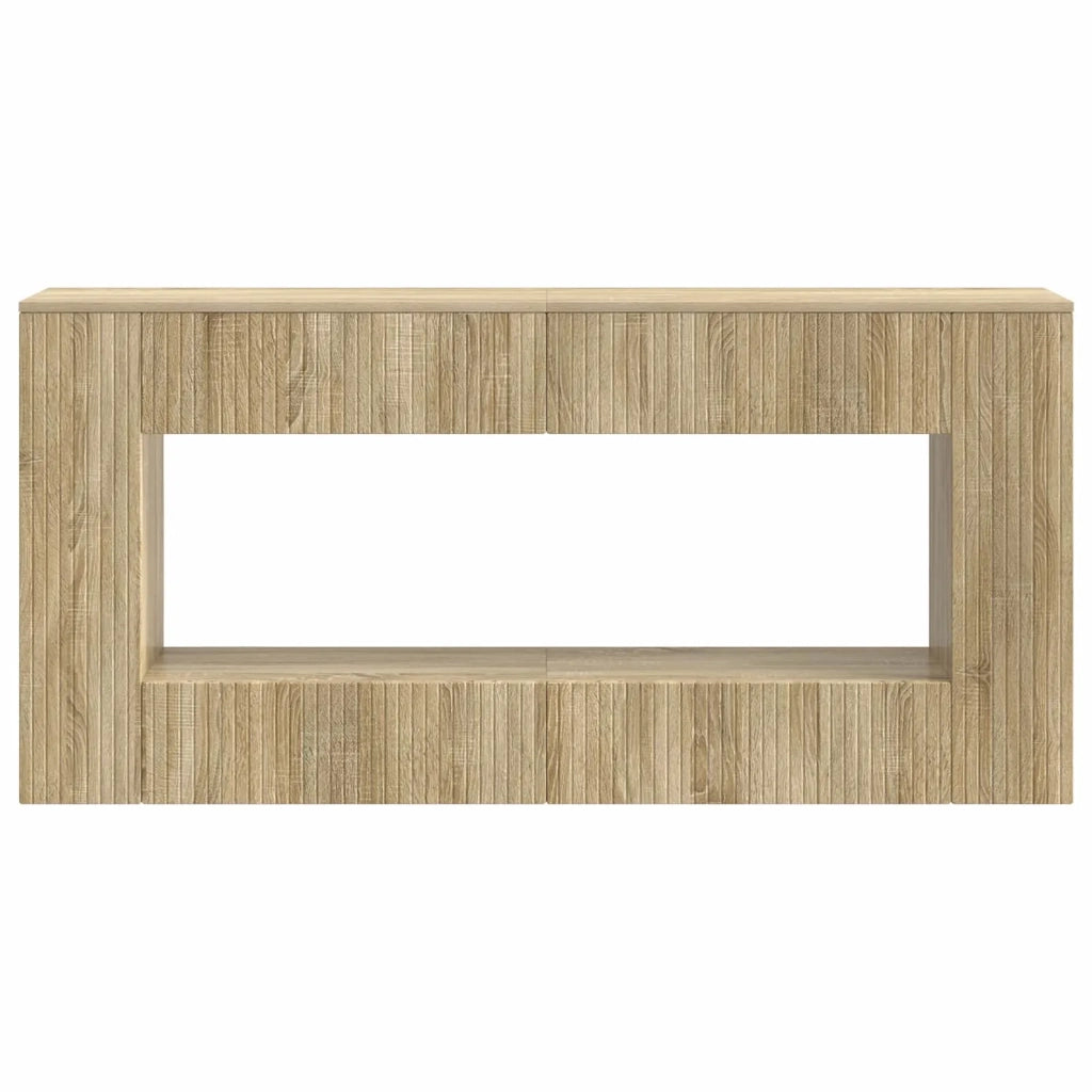Tavolo consolle Rigato Rovere Sonoma 155 x 29 x 74 cm 899888