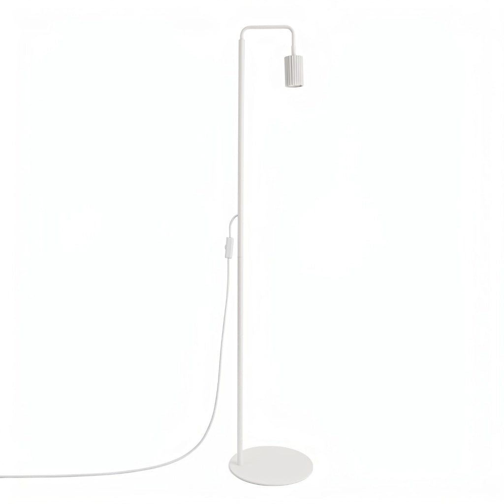 Lampada da terra KARBON 1 bianco