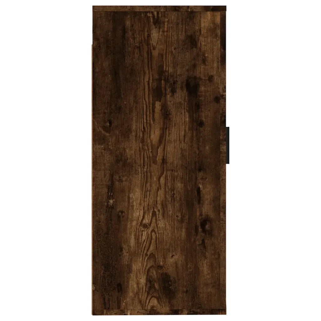 Mobile Porta TV a Parete Rovere Fumo 40x34,5x80 cm 816677