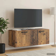 Mobile Porta TV da Muro Legno antico 78,5 x 31 x 30 cm 899063
