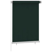 Tenda a Rullo per Esterni 100x140 cm Verde Scuro HDPE 312811