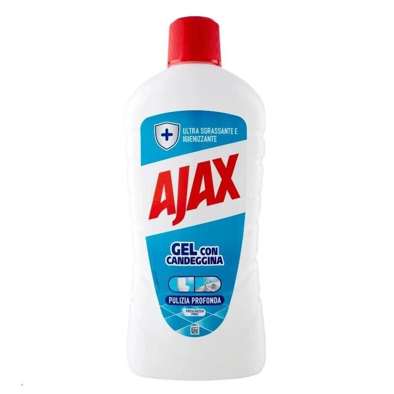 AJAX DETERSIVO PAVIMENTI GEL CON CANDEGGINA E PINO IGIENIZZANTE 950 ML