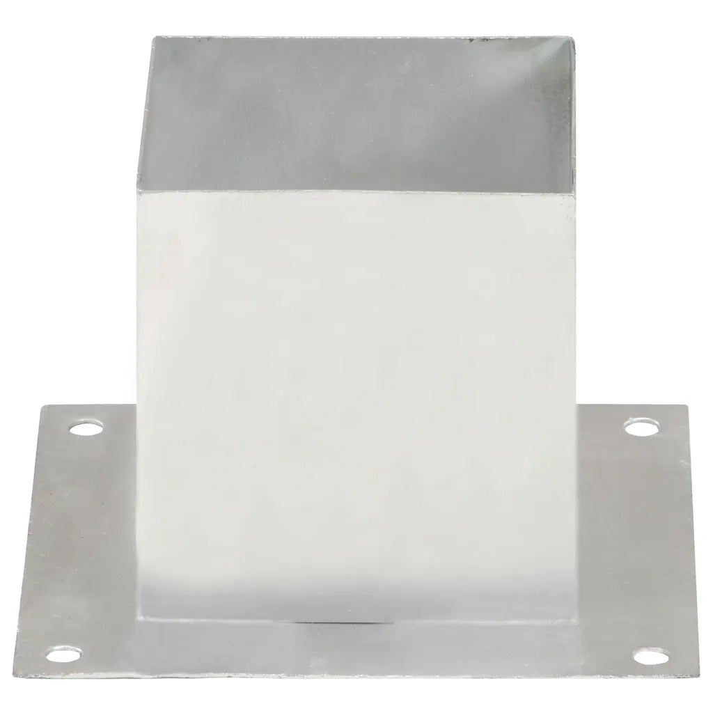 Ancoraggi Pali 4 pz in Metallo Zincato 141 mm 145452
