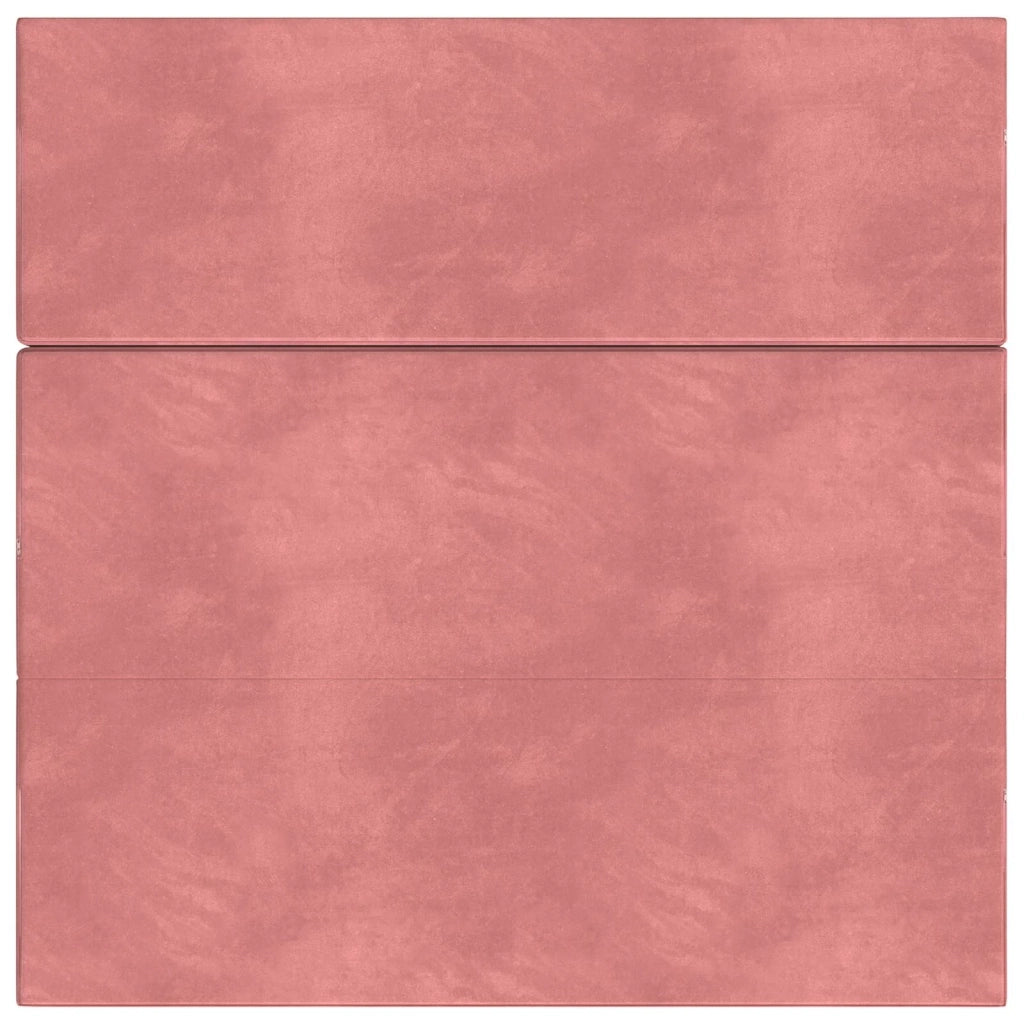 Divano Letto Pieghevole 200 x 67 x 45 cm Rosa