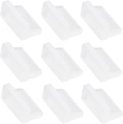 Copertura di protezione per USB Type A in silicone femmina - 50 pezzi - Bianco