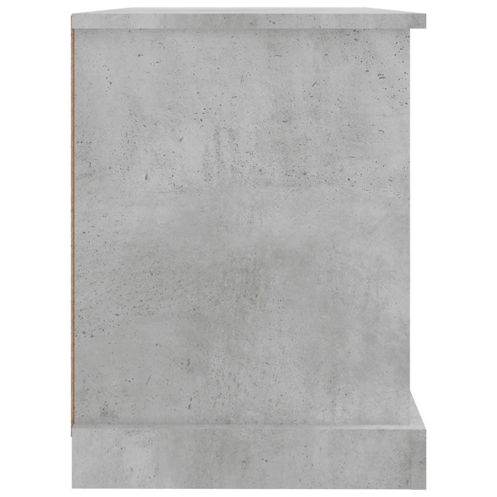 Mobile TV multimediale mensola TV credenza mobile TV sala da pranzo soggiorno camera da letto 73 x 35,5 x 47,5 cm legno ingegnerizzato grigio 02_0026200