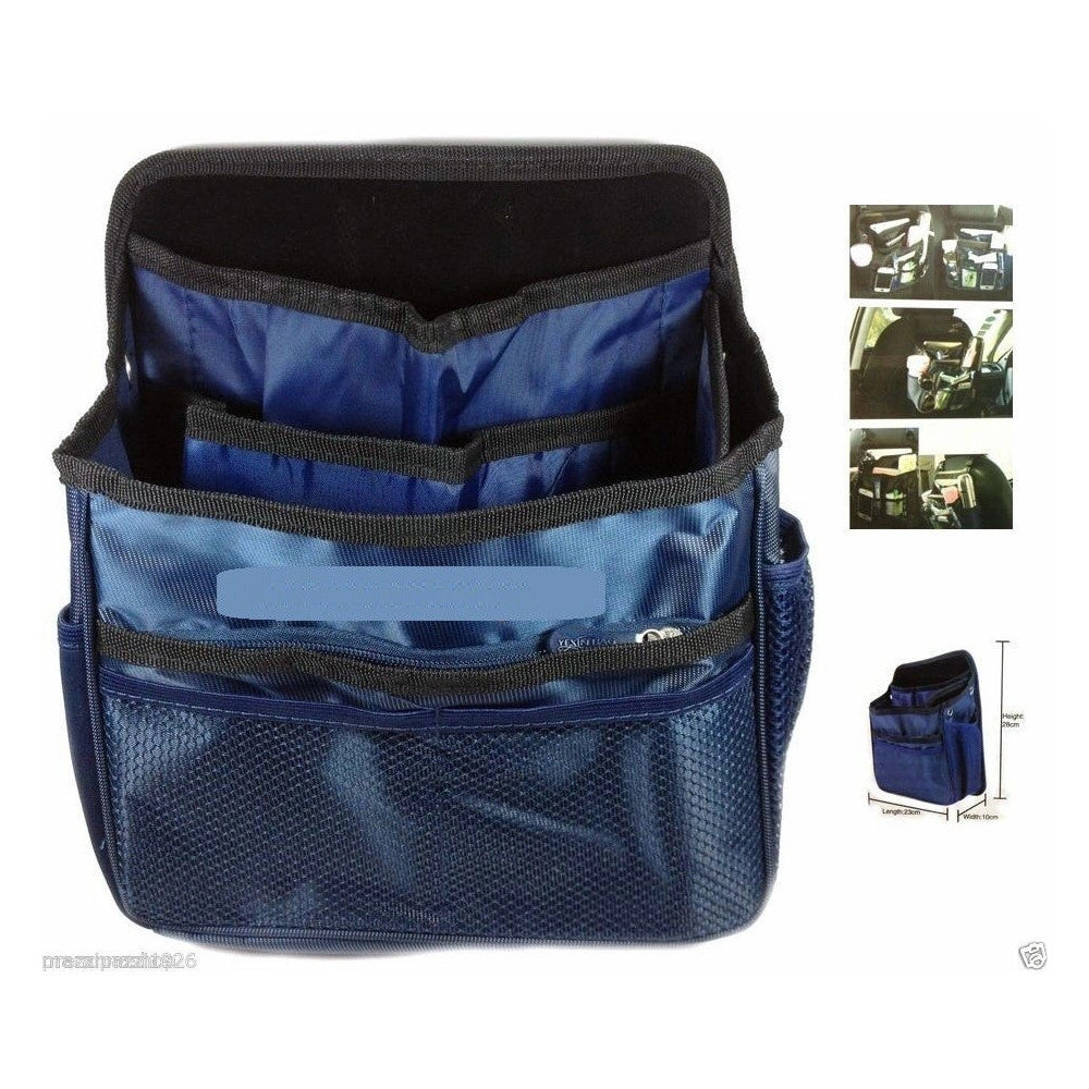 Trade Shop - Borsa Organizer Portaoggetti Porta Oggetti Per Auto Retro Sedile Poggiatesta Suv -