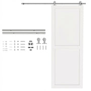 Binario scorrevole per ante ¨C zephmum ¨C argento 76x30 mm