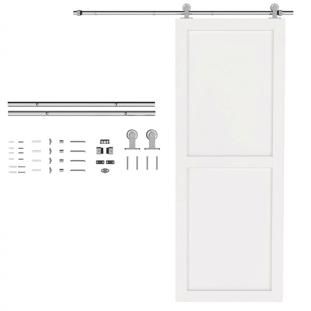 Binario scorrevole per ante ¨C zephmum ¨C argento 76x30 mm