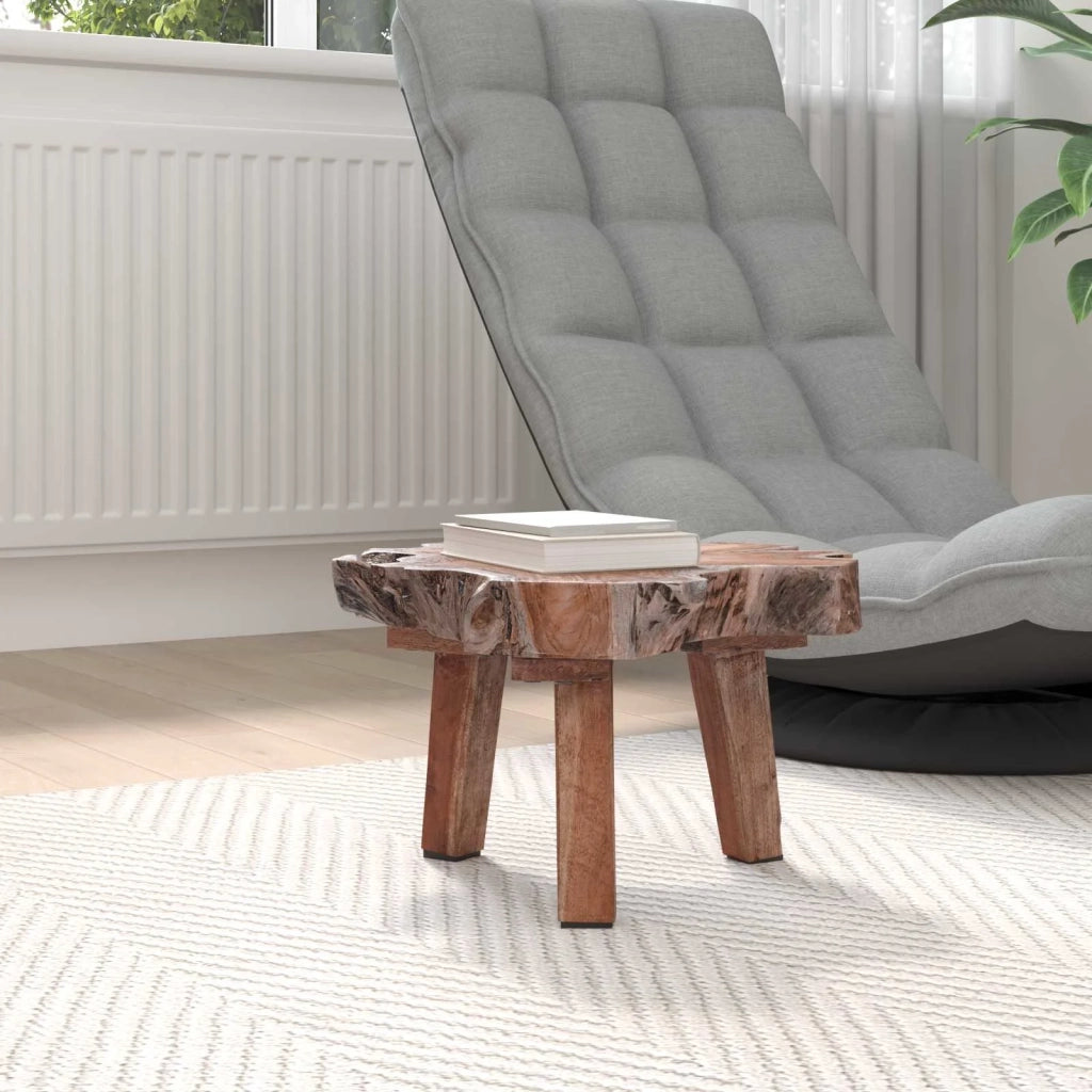 Comodino Marrone 40 x 40 x 25 cm Legno Recuperato Massello