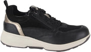 Combi G Sneaker - Pelle - Donne - Nero - Taglia 43