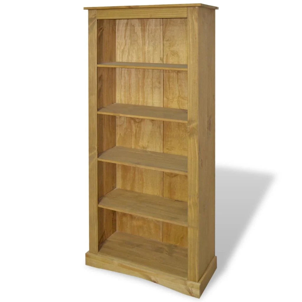 Libreria/mobile/mobile di design in pino a 5 ripiani 170 cm marrone 2702018/2