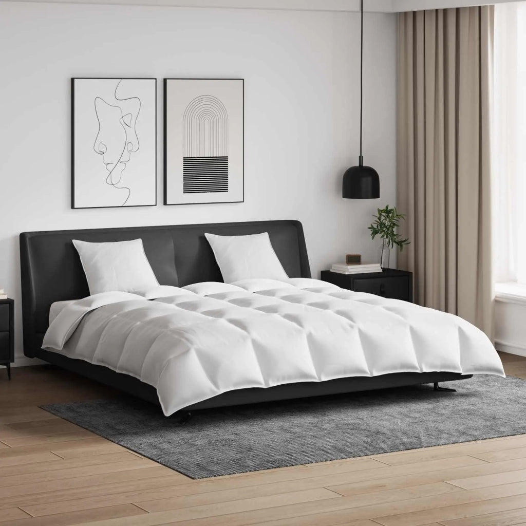 Set di Piumoni con cuscino 3 pcs Bianco Piuma d'anatra 3377111