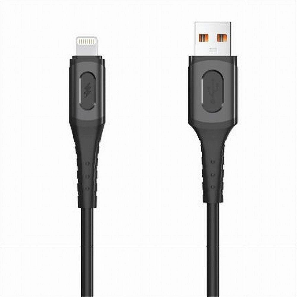 Trade Shop - Cavo Ricarica Super Trasmissione Dati Usb A Lightning 3a 1mt Iphone Ipad F-ip052 -