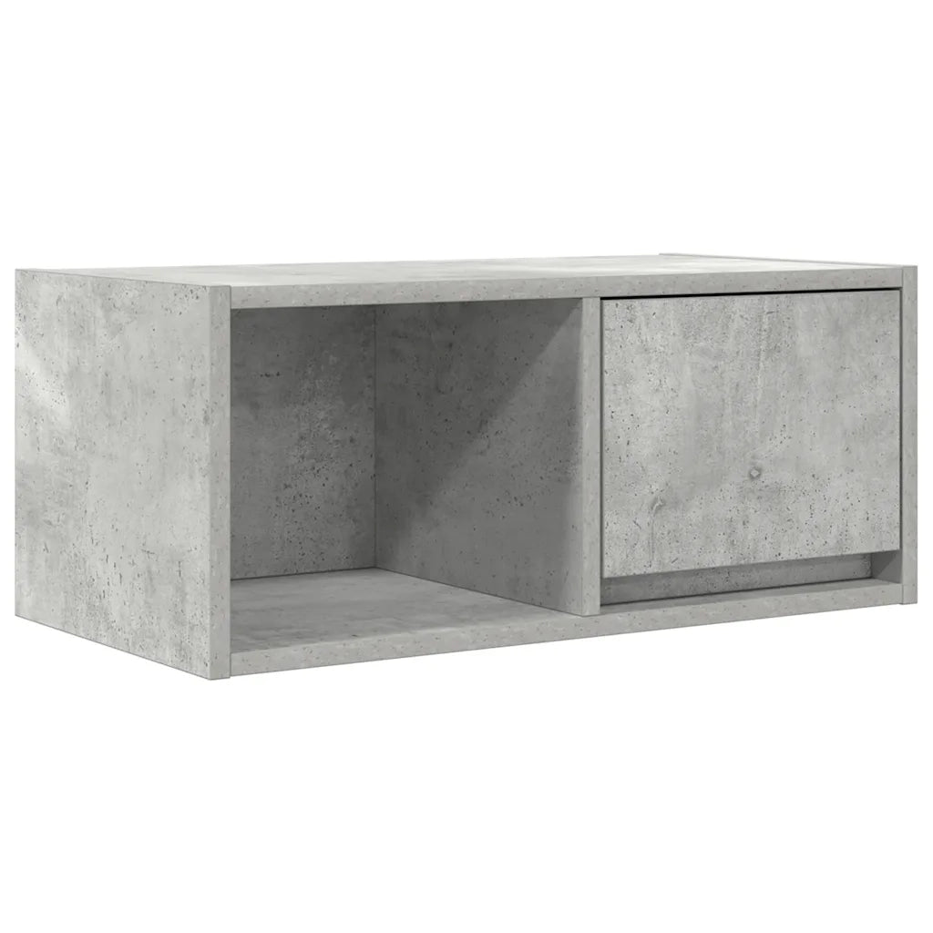 Mobile per TV Grigio Cemento 60x31x25,5 cm Legno Multistrato 861442