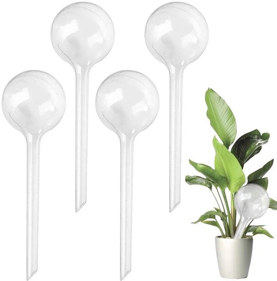Sistemi di Irrigazione Automatici in Plastica - 4 pezzi - Ideali per Balcone e Giardino - Irrigazione a Gocce