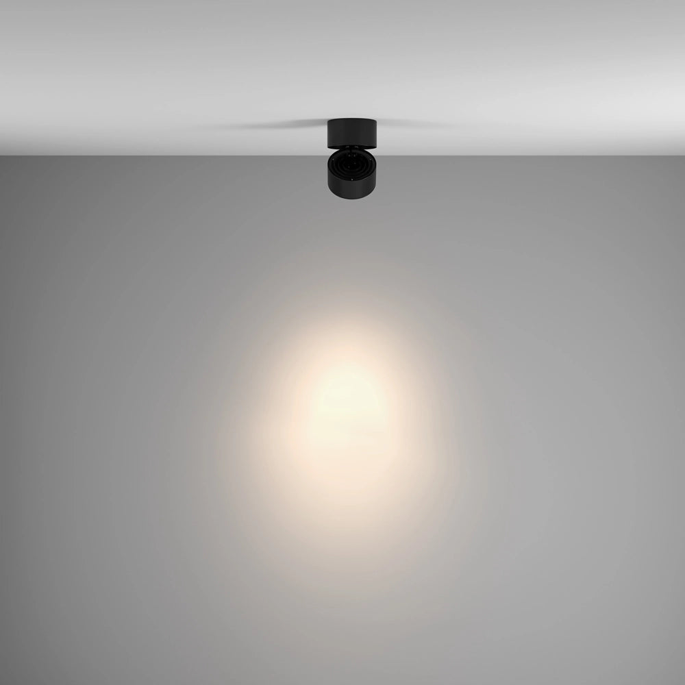 Plafoniera LED Maytoni Yin nera 15W 4000K dimmer IP20