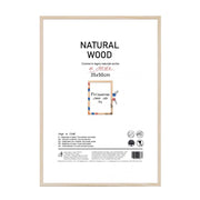 Cornice Portafoto da Parete Natural Wood 35 x 50 cm