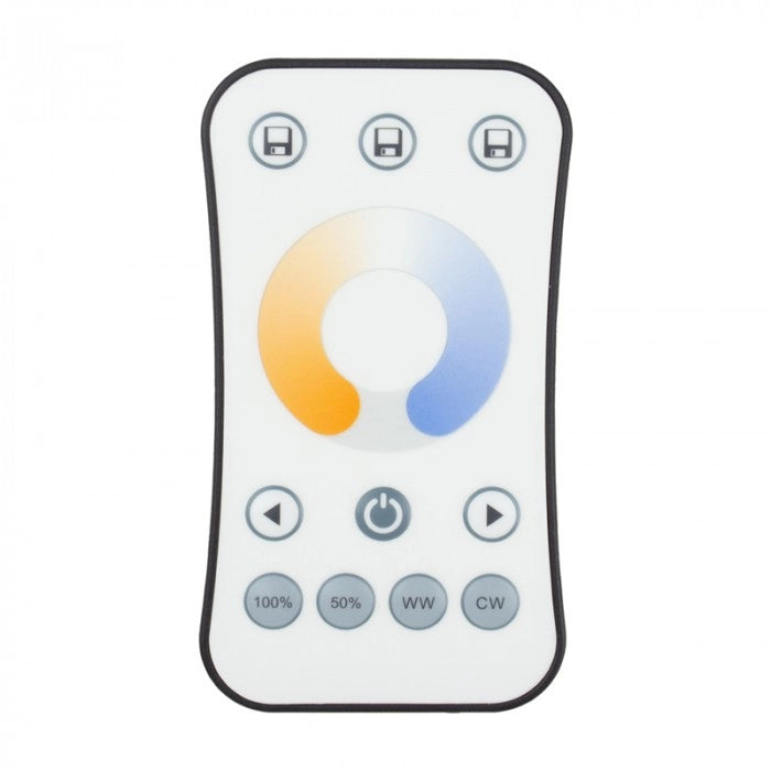 Telecomando RF touch CCT LED 1 zona bianco Ecolight