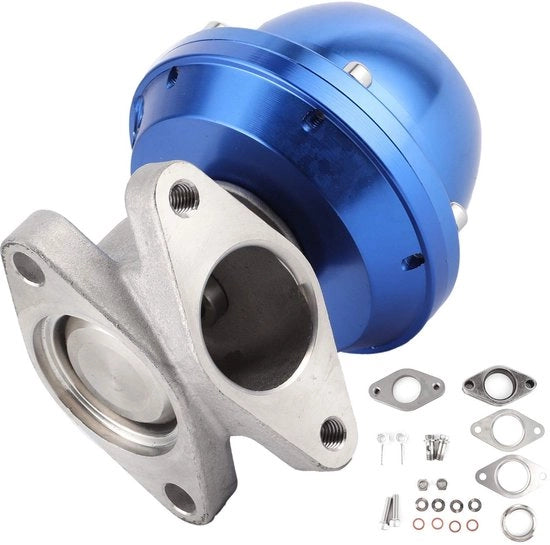 Kit di scarico 38mm - Anello di scarico in ghisa - Sostituisce numeri di serie OEM - Adatto per Turbo spruzzatore - Membrana di attuazione resistente al calore - Materiale resistente all'usura
