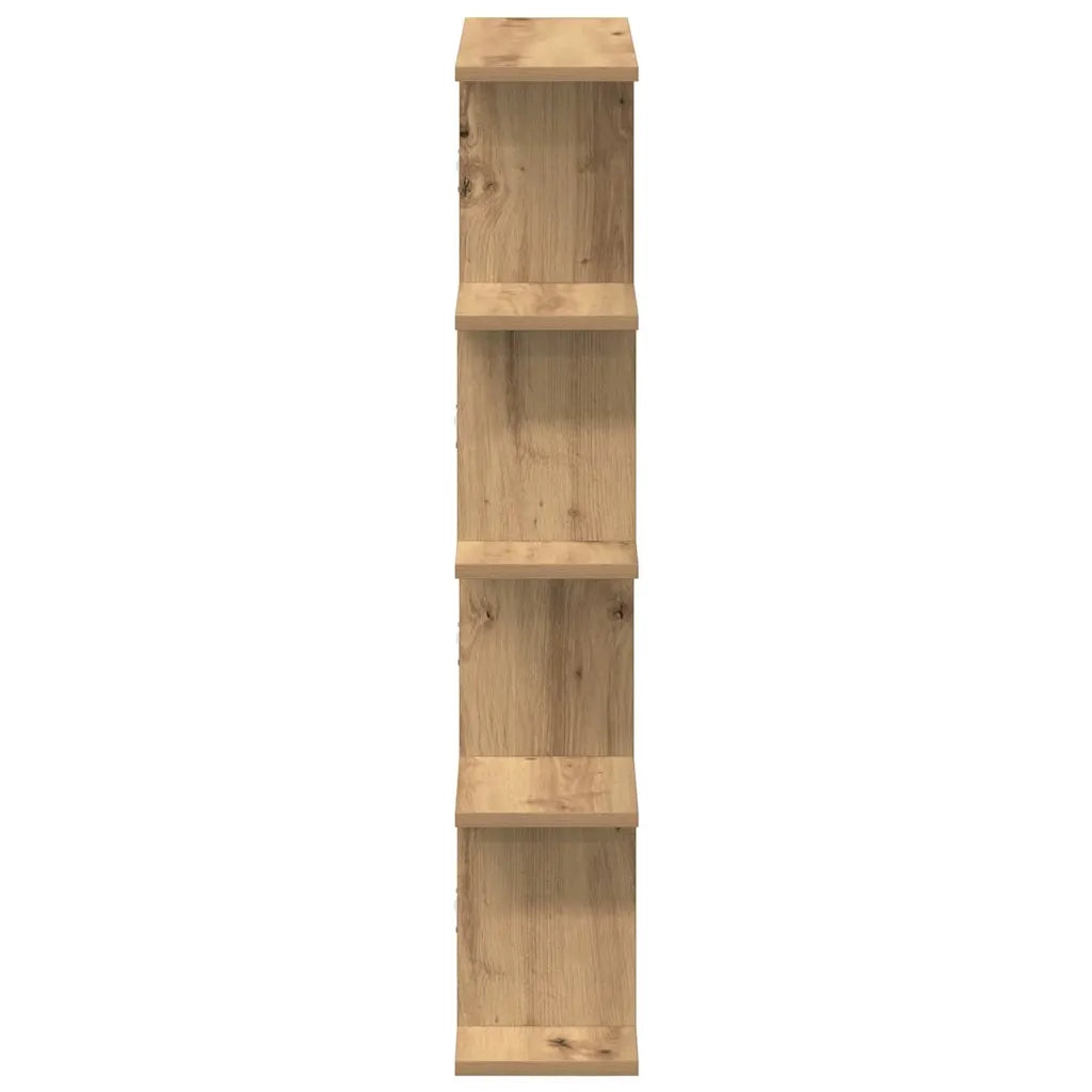 vidaXL Mensola a Muro Cubo 12 Scomparti Truciolato Rovere Artigianale