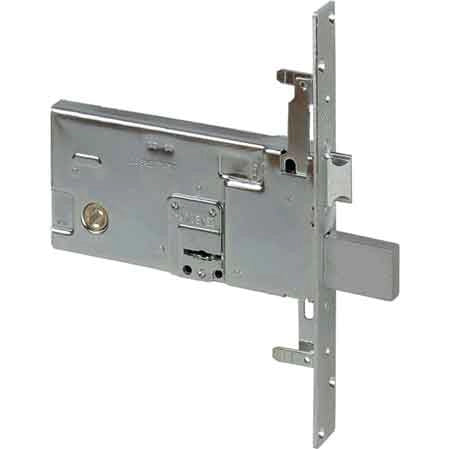 SERRATURA DOPPIA MAPPA PER PORTE ALLUMINIO DA FASCIA ART. 57318 CISA E70 - scatola mm 166x82 - CISA