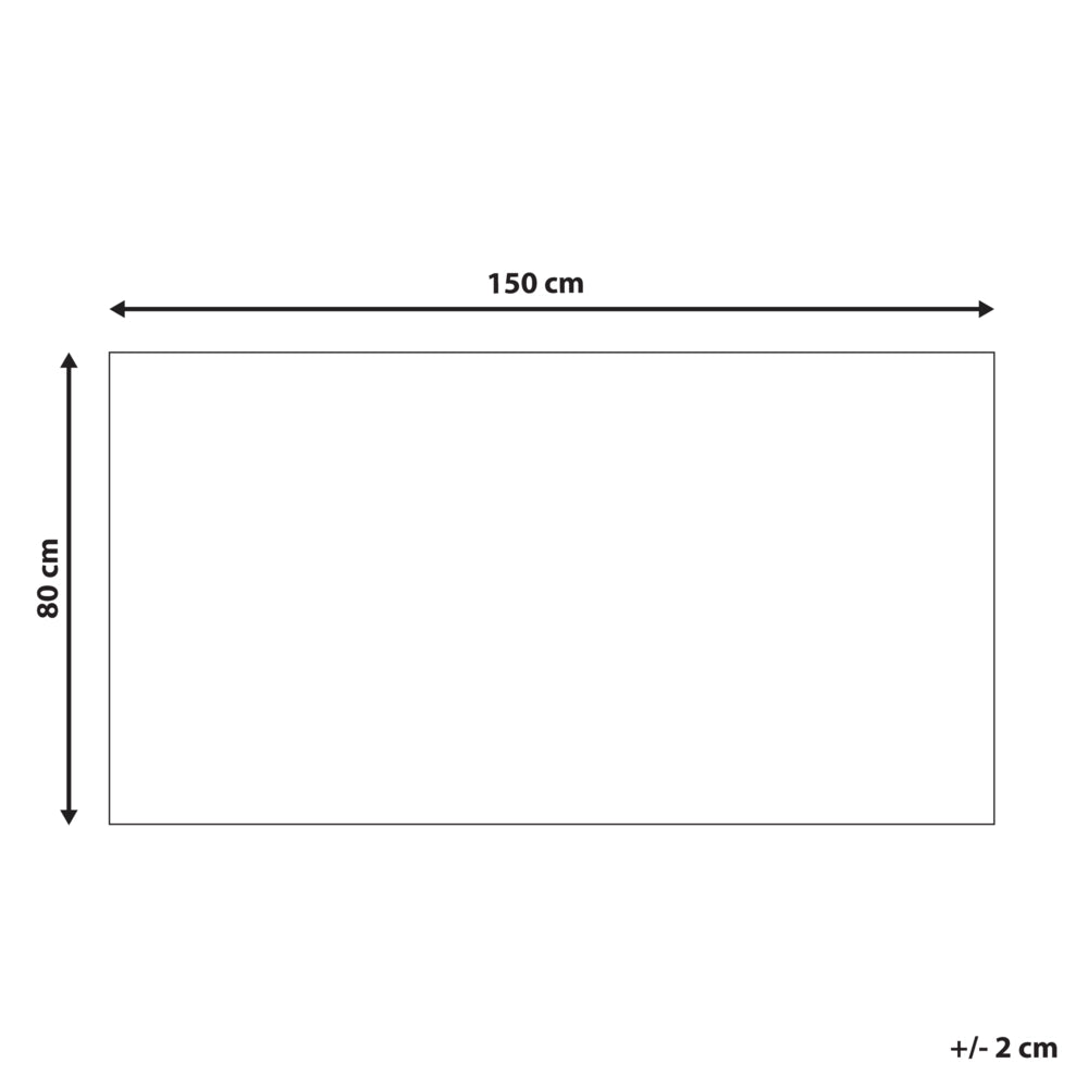Tappeto moderno dal motivo geometrico 80 x 150 cm beige e grigio soggiorno camera da letto