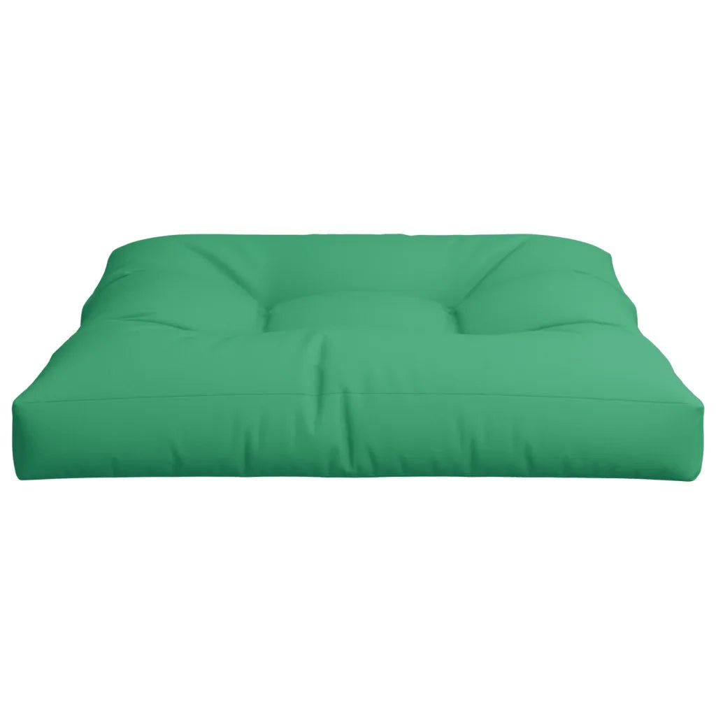 Cuscino per pallet | Cuscini per sedie Verde 80x80x12 cm in Tessuto