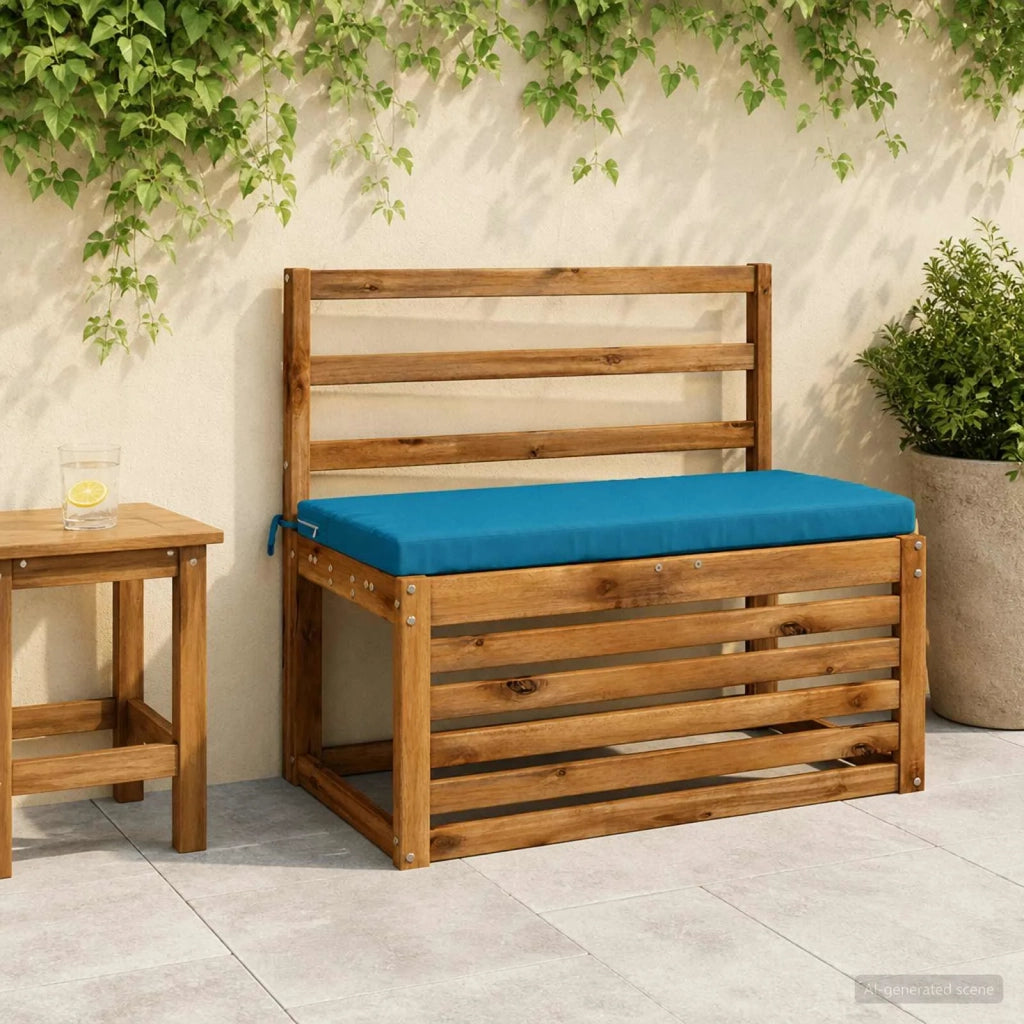 Cuscino per panchina SOEST 100% Poliestere Azzurro 948716