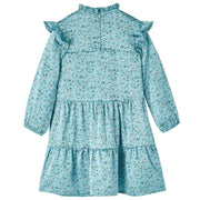 Abito da Bambina a Maniche Lunghe Blu 104 CFW6719546