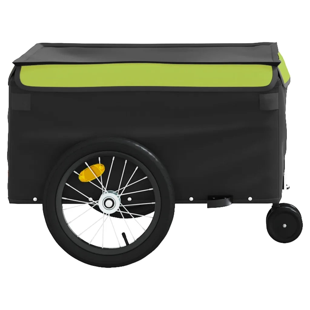 Rimorchio da Bici Nero e Verde 45 kg in Ferro CFW7354212