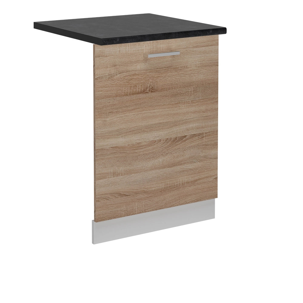 Pannello frontale della lavastoviglie R-Line Sonoma/Bianco 60 cm, PL Antracite Vicco